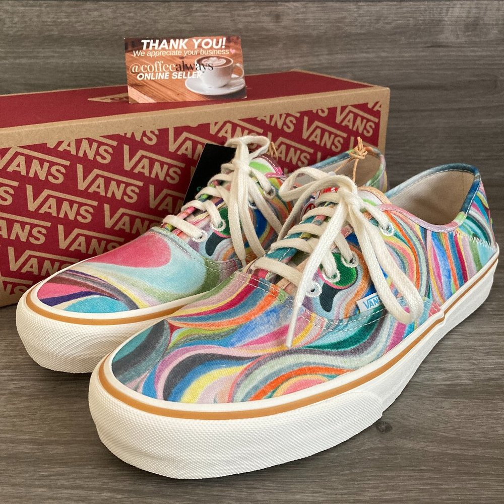 Vans x Chris Johanson Authentic Sf Swirl Men's NWB
